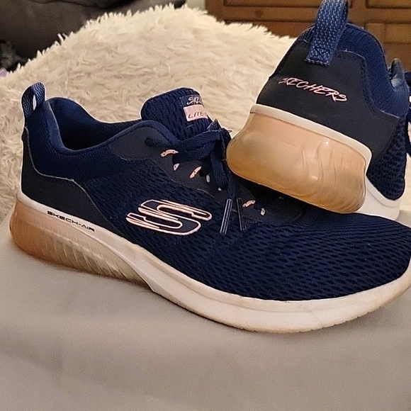 Skechers Shoes - Sketchers  Light Weight Blue Sneakers, Sz 81/2
